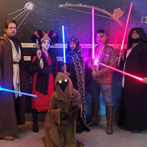 Foto do grupo de Cosplay Conselho Jedi