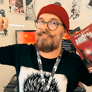 Foto do ilustrador Rogger Dizain